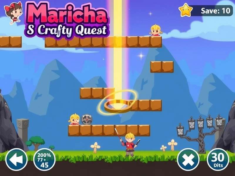 Maricha S Crafty Quest Gameplay Screenshot